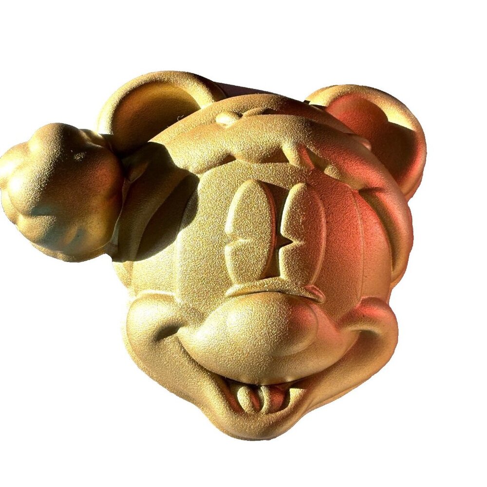 Disney Gold Mickey Mouse Cake Pan Mold Bakeware Disney Parks